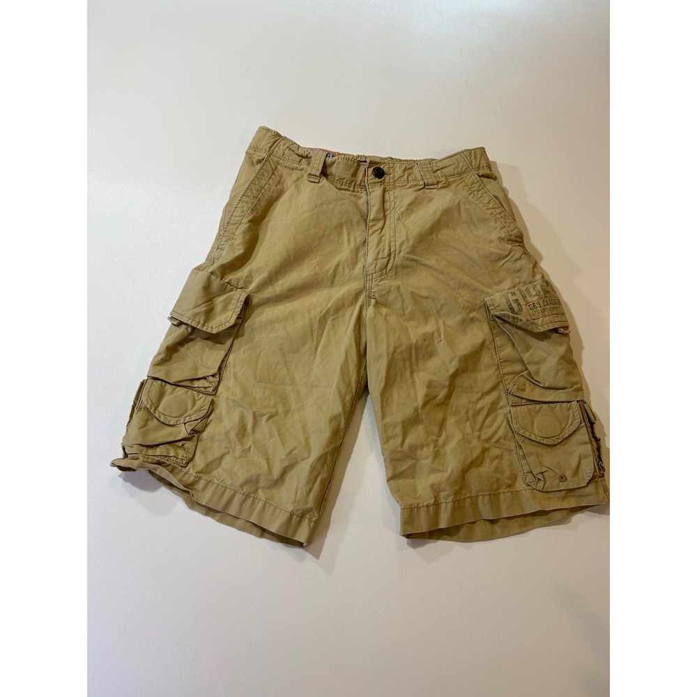 Gap Kids Cargo Shorts Boys 8 Regular Khaki Tan Rugged Beach Division